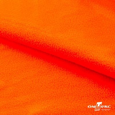Флис DTY 240г/м2, люминесцентно-оранжевый, 150см (2,77 м/кг) - купить в Октябрьском. Цена 640.46 руб.