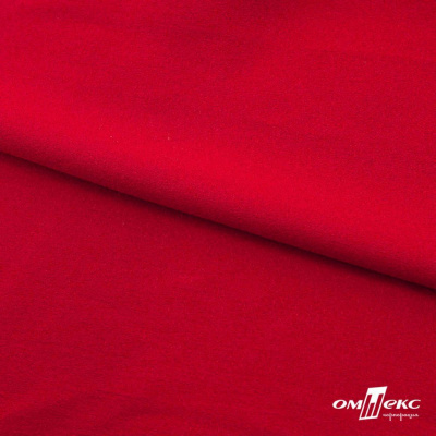 Ткань плательная Креп Рибера, 100% полиэстер,120 гр/м2, шир. 150 см, цв. Красный - купить в Октябрьском. Цена 142.30 руб.