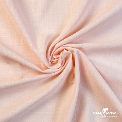 Ткань плательно-костюмная, 100% хлопок, 135 г/м2, шир. 145 см #202, цв.(23)-розовый персик - купить в Октябрьском. Цена 392.32 руб.
