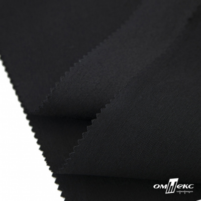 Ткань смесовая для спецодежды "Униформ", 200 гр/м2, шир.150 см, цвет чёрный - купить в Октябрьском. Цена 162.46 руб.