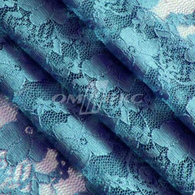 Кружевное полотно стрейч 15A61/BLUE, 100 гр/м2, шир.150см - купить в Октябрьском. Цена 1 581 руб.