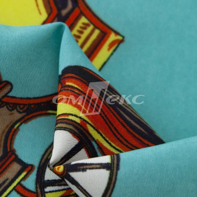 Плательная ткань "Фламенко" 16.2, 80 гр/м2, шир.150 см, принт этнический - купить в Октябрьском. Цена 241.49 руб.