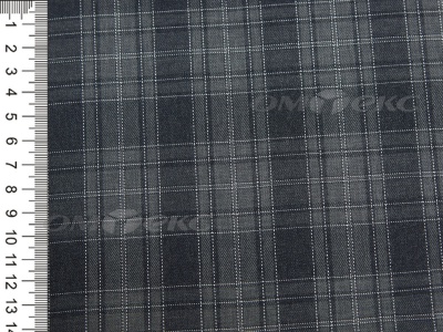 Ткань костюмная клетка 25235 2003, 185 гр/м2, шир.150см, цвет серый/сер - купить в Октябрьском. Цена 