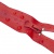 Молния водонепроницаемая PVC Т-7, 90 см, разъемная, цвет (820) красный - купить в Октябрьском. Цена: 61.18 руб.