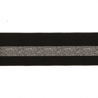 #2/6-Лента эластичная вязаная с рисунком шир.52 мм (45,7+/-0,5 м/бобина) - купить в Октябрьском. Цена: 69.33 руб.