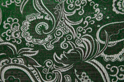 Ткань костюмная жаккард, 135 гр/м2, шир.150см, цвет зелёный№4 - купить в Октябрьском. Цена 441.94 руб.
