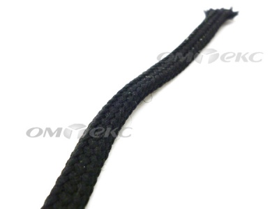 Шнурки т.3 160 см черный - купить в Октябрьском. Цена: 17.68 руб.