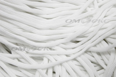 Шнур Т-02 (4с2) мелкое плетение 4мм 100 м белый - купить в Октябрьском. Цена: 2.50 руб.