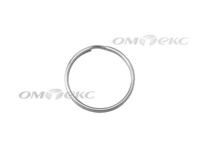 Кольцо металлическое d-20 мм, цв.-никель - купить в Октябрьском. Цена: 3.19 руб.