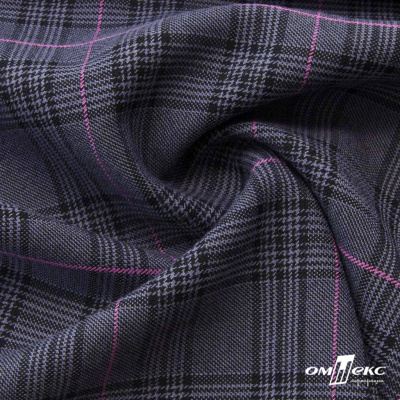 Ткань костюмная "Клер" 80% P, 16% R, 4% S, 200 г/м2, шир.150 см,#7 цв-серый/розовый - купить в Октябрьском. Цена 412.02 руб.