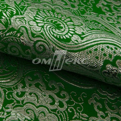 Ткань костюмная жаккард №4, 140 гр/м2, шир.150см, цвет зелёный - купить в Октябрьском. Цена 383.29 руб.