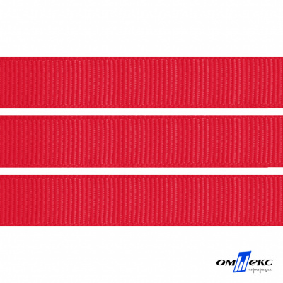 Репсовая лента 012, шир. 12 мм/уп. 50+/-1 м, цвет красный - купить в Октябрьском. Цена: 164.91 руб.