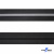 Рулонная молния с покрытием PVC спираль тип 3 (упак.270м) -черная с полосой СВО - купить в Октябрьском. Цена: 12.74 руб.