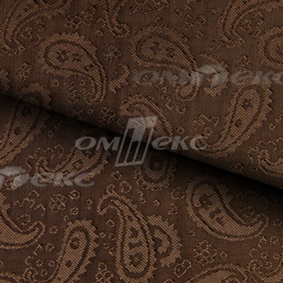 Ткань подкладочная жаккард Р14098, 19-1217/коричневый, 85 г/м2, шир. 150 см, 230T - купить в Октябрьском. Цена 166.45 руб.