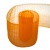 Лента капроновая "Гофре", шир. 110 мм/уп. 50 м, цвет оранжевый - купить в Октябрьском. Цена: 26.93 руб.