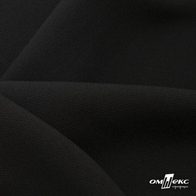 Ткань костюмная "Микела", 96%P 4%S, 255 г/м2 ш.150 см, цв-черный #1 - купить в Октябрьском. Цена 345.40 руб.