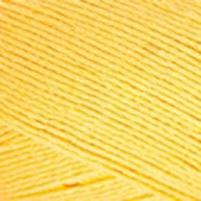 Пряжа "Хлопок Полет", 100% хлопок, 100гр, 400м, цв.104-желтый - купить в Октябрьском. Цена: 136.18 руб.