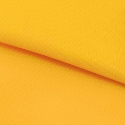 Ткань подкладочная Таффета 14-0760, 48 гр/м2, шир.150см, цвет жёлтый - купить в Октябрьском. Цена 54.64 руб.