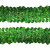 Тесьма с пайетками D4, шир. 30 мм/уп. 25+/-1 м, цвет зелёный - купить в Октябрьском. Цена: 1 087.39 руб.