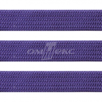 Шнур 15мм плоский (100+/-1м) №10 фиолетовый - купить в Октябрьском. Цена: 10.21 руб.