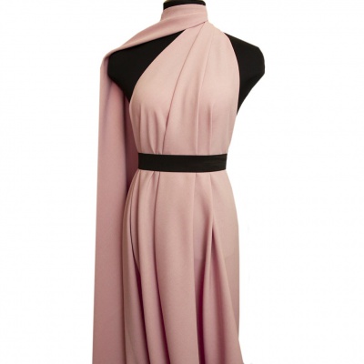 Ткань костюмная габардин "Меланж" 6116А, 172 гр/м2, шир.150см, цвет розовая пудра - купить в Октябрьском. Цена 299.21 руб.