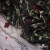 Сетка с вышивкой "Мадрид" 135 г/м2, 100% нейлон, ширина 130 см, Цвет 4/Черный - купить в Октябрьском. Цена 980 руб.
