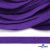 Шнур плетеный d-8 мм плоский, 70% хлопок 30% полиэстер, уп.85+/-1 м, цв.1030-фиолет - купить в Октябрьском. Цена: 735 руб.