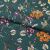 Плательная ткань "Фламенко" 6.1, 80 гр/м2, шир.150 см, принт растительный - купить в Октябрьском. Цена 241.49 руб.