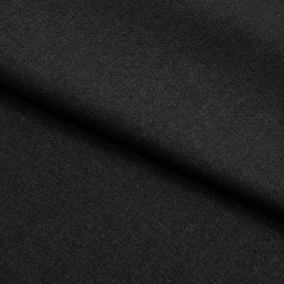 Ткань костюмная 22476 2002, 181 гр/м2, шир.150см, цвет чёрный - купить в Октябрьском. Цена 350.98 руб.