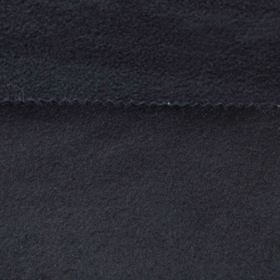 Флис DTY, 180 г/м2, шир. 150 см, цвет чёрный - купить в Октябрьском. Цена 646.04 руб.