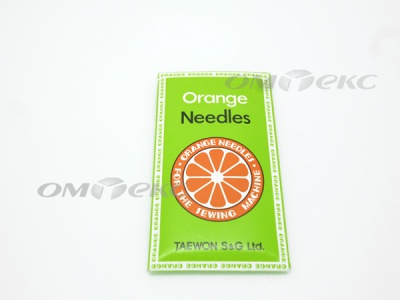 иглы Orange для ПШМ TQ*7 (№120/19) СТАНДАРТНЫЕ - купить в Октябрьском. Цена: 21.66 руб.