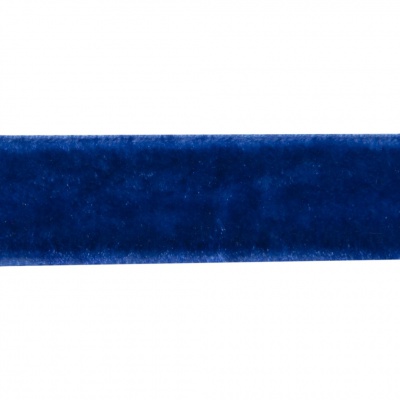 Лента бархатная нейлон, шир.12 мм, (упак. 45,7м), цв.74-василек - купить в Октябрьском. Цена: 392 руб.