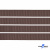 Репсовая лента 005, шир. 6 мм/уп. 50+/-1 м, цвет коричневый - купить в Октябрьском. Цена: 88.45 руб.