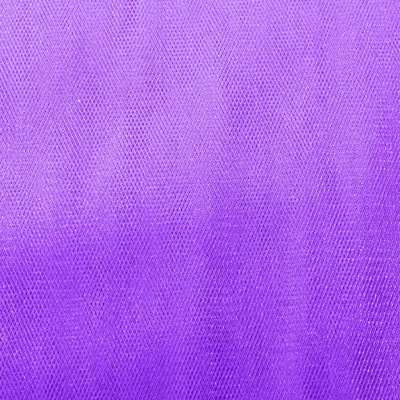 Фатин блестящий 16-85, 12 гр/м2, шир.300см, цвет фиолетовый - купить в Октябрьском. Цена 109.72 руб.
