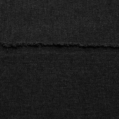 Ткань костюмная 22476 2002, 181 гр/м2, шир.150см, цвет чёрный - купить в Октябрьском. Цена 350.98 руб.