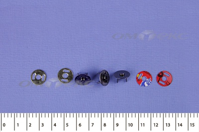 Кнопки магнитные МКМ-02, диам. 18 мм, чёрный никель - купить в Октябрьском. Цена: 14.49 руб.