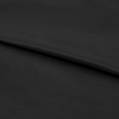 Ткань подкладочная Таффета, 48 гр/м2, шир.150см, цвет чёрный - купить в Октябрьском. Цена 54.64 руб.