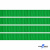 Репсовая лента 019, шир. 6 мм/уп. 50+/-1 м, цвет зелёный - купить в Октябрьском. Цена: 87.54 руб.