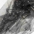 Сетка Фатин Глитер Спейс, 12 (+/-5) гр/м2, шир.150 см, 16-167/черный - купить в Октябрьском. Цена 184.03 руб.