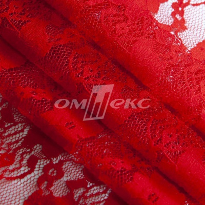 Кружевное полотно стрейч 15A61/RED, 100 гр/м2, шир.150см - купить в Октябрьском. Цена 1 580.95 руб.