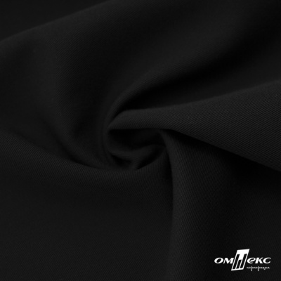 Ткань костюмная "Прато" 80% P, 16% R, 4% S, 230 г/м2, шир.150 см, черный - купить в Октябрьском. Цена 470.17 руб.