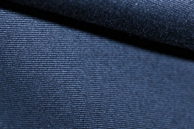 Ткань костюмная 8874/3, цвет темно-синий, 100% полиэфир - купить в Октябрьском. Цена 433.60 руб.