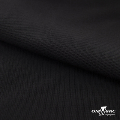 Ткань костюмная "Фабио" 80% P, 16% R, 4% S, 245 г/м2, шир.150 см, цв-черный #1 - купить в Октябрьском. Цена 470.17 руб.