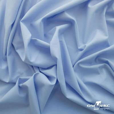 Ткань сорочечная Темза, 80%полиэстр 20%вискоза, 120 г/м2 ш.150 см, цв.голубой - купить в Октябрьском. Цена 269.93 руб.