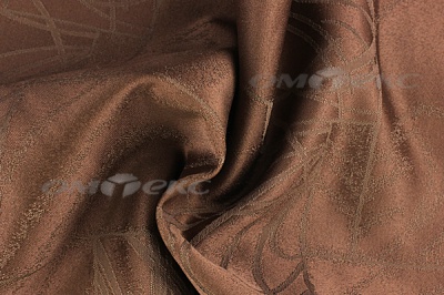 Портьерная ткань BARUNDI (290см) col.8 шоколад - купить в Октябрьском. Цена 528.28 руб.