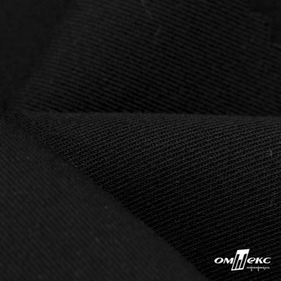 Ткань костюмная "Эльза" 80% P, 16% R, 4% S, 160 г/м2, шир.150 см, цв-черный #1 - купить в Октябрьском. Цена 332.71 руб.