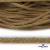 Шнур плетеный d-6 мм круглый, 70% хлопок 30% полиэстер, уп.90+/-1 м, цв.1074-бежевый - купить в Октябрьском. Цена: 588 руб.