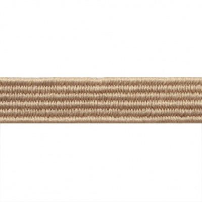 Резиновые нити с текстильным покрытием, шир. 6 мм ( упак.30 м/уп), цв.- 97-бежевый - купить в Октябрьском. Цена: 152.05 руб.