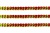 Пайетки "ОмТекс" на нитях, CREAM, 6 мм С / упак.73+/-1м, цв. 96 - красный - купить в Октябрьском. Цена: 484.77 руб.