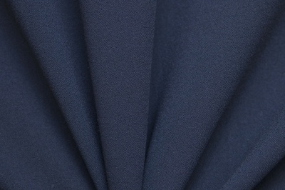 Костюмная ткань с вискозой "Бриджит", 210 гр/м2, шир.150см, цвет т.синий - купить в Октябрьском. Цена 564.96 руб.